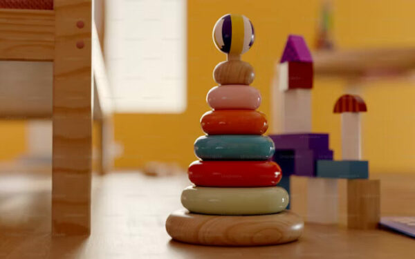 Building wood Toy